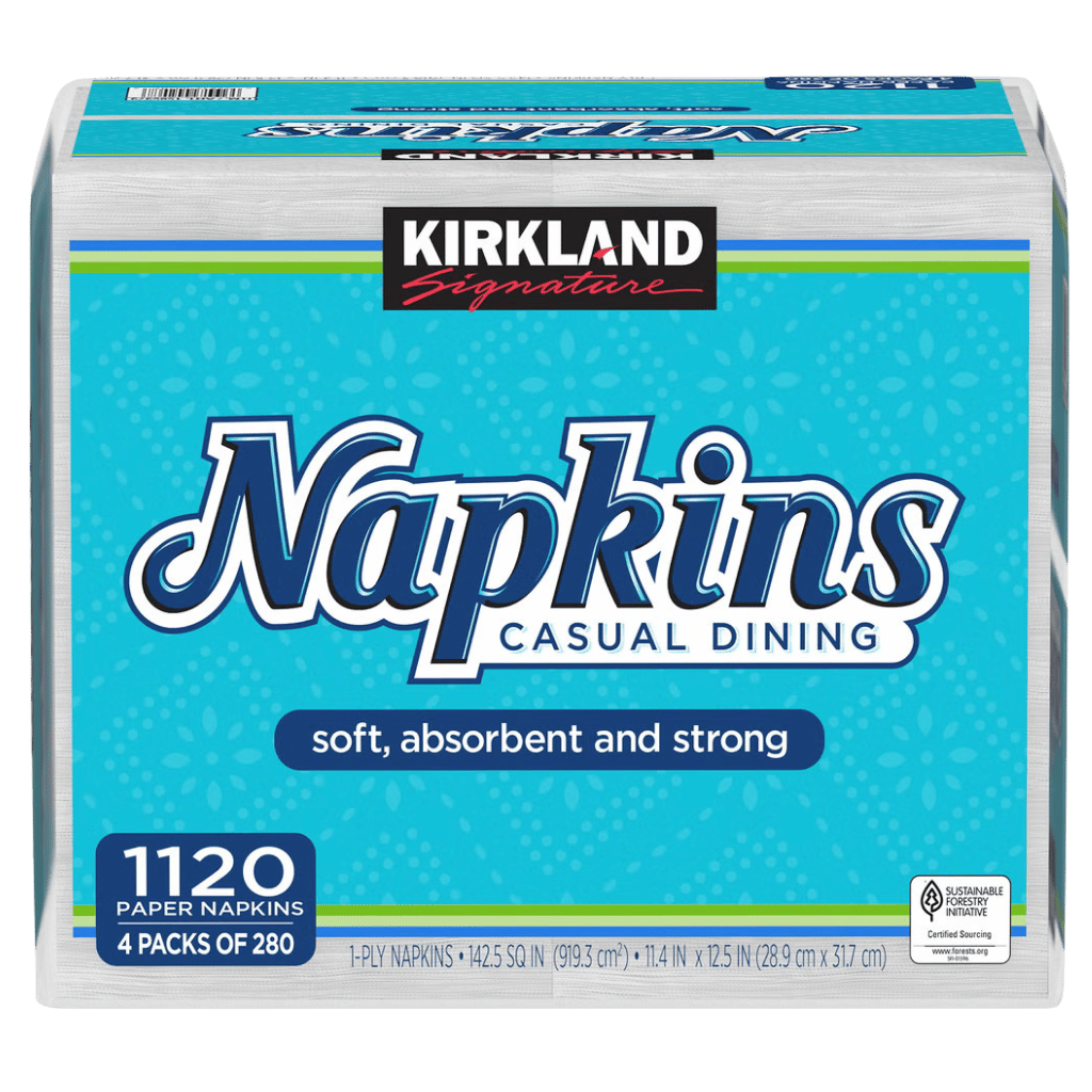 Kirkland Signature Casual Dining Paper Napkins 1120 ct buy online USA - 1